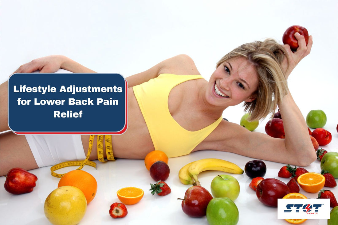woman with healthy weight showing Lifestyle Adjustments for Lower Back Pain Relief