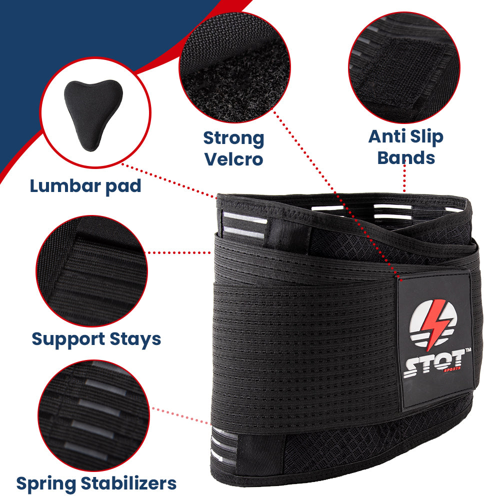  CFR Back Brace Support with Suspenders, Lumbar Support Belt  Lumbar Support Belt for Men & Women with Removable Lumbar Pad for Back Pain  Relief,Heavy Lifting,Small : Health & Household