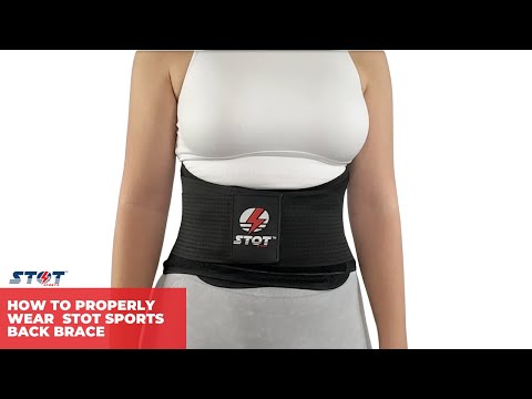 Back Support Belt for Women and Men with Removable Lumbar Pad: StotSports –  STOT SPORTS